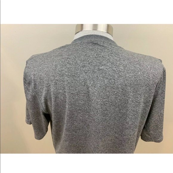 Mens Nike Dri Fit T-Shirt Swoosh Jordan Gray - Picture 4 of 8